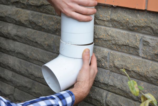 Drainage Downspout Repair in Macon