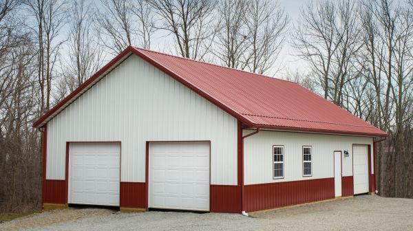 Barn Downspout Repair in Macon