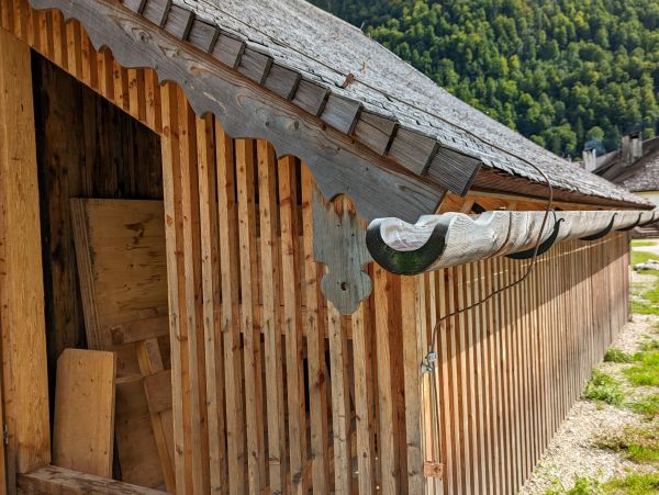 Wood Gutter Installation in Macon