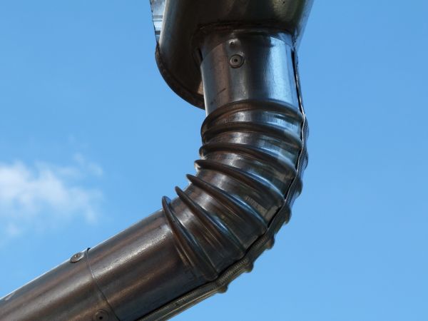 Metal Downspout Installation in Macon