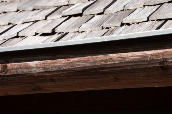 Wood Rain Gutter Installation in Macon
