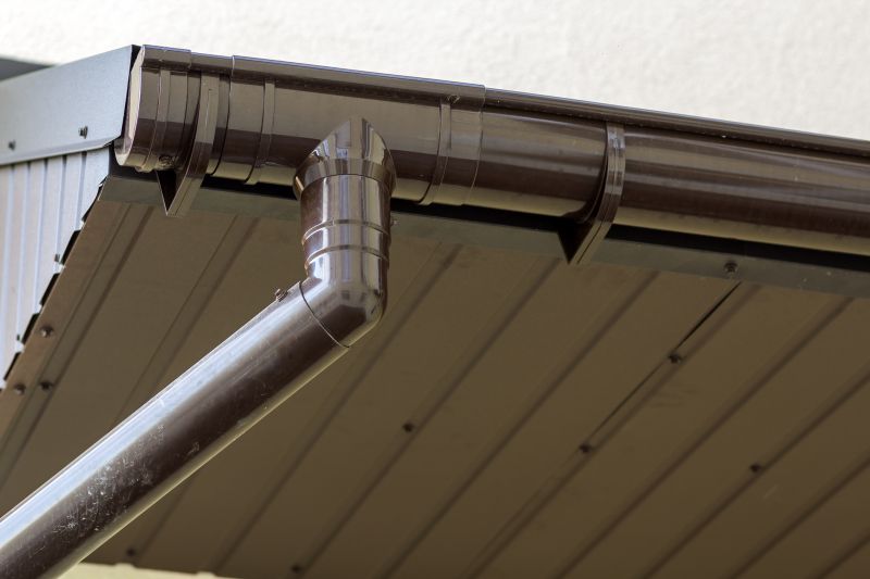 Gutter connection to downspout